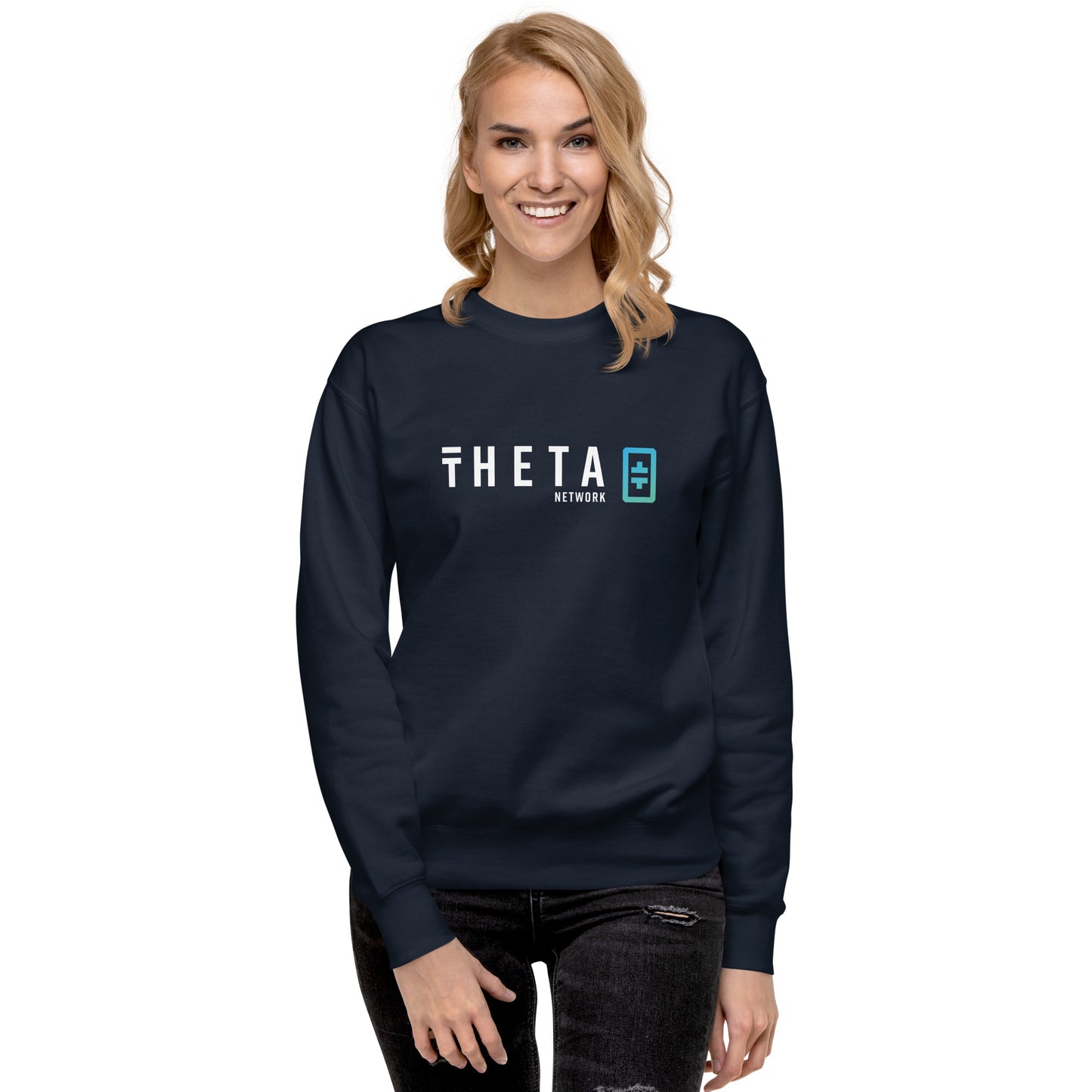 Theta Unisex Premium Sweatshirt